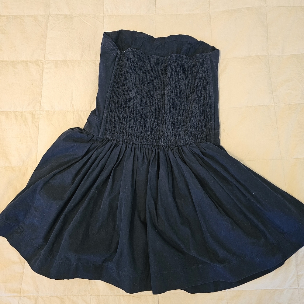 Hollister Womens Dress Sundress Sleeveless Bettys Seagull Logo Above Knee Large